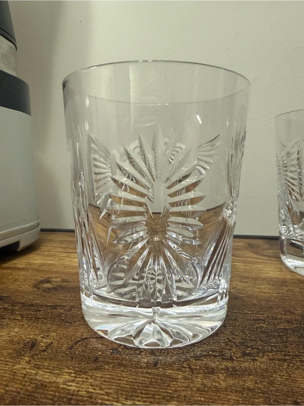 Waterford Crystal Millennium Series Double Old Fashioned Glasses Lot Of 5